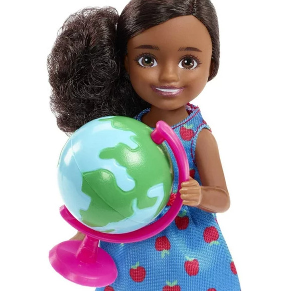 Barbie Chelsea Can Be Teacher Small Doll Brunette  Removable Outfit NWT - Picture 6 of 8